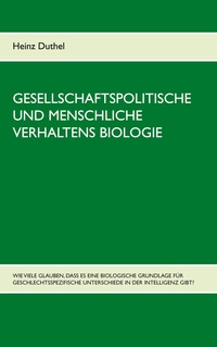 Vorderes Coverbild Gesellschaftspolitische und menschliche Verhaltens Biologie