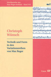 Vorderes Coverbild Technik und Form in den Variationsreihen von Max Reger