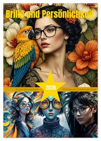 Vorderes Coverbild Brille und Persönlichkeit (Wandkalender 2026 DIN A2 hoch), CALVENDO Monatskalender
