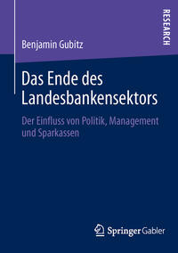 Vorderes Coverbild Das Ende des Landesbankensektors