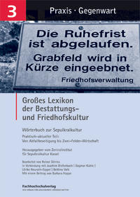 Vorderes Coverbild Großes Lexikon der Bestattungs- und Friedhofskultur