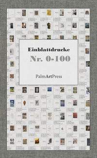 Vorderes Coverbild Einblattdruck Nr. 0-100