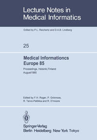 Vorderes Coverbild Medical Informatics Europe 85