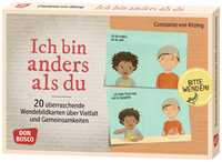 Vorderes Coverbild Ich bin anders als du – Ich bin wie du: 20 überraschende Wendebildkarten über Vielfalt und Gemeinsamkeiten