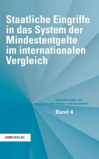 Vorderes Coverbild Staatliche Eingriffe in das System der Mindestentgelte im internationalen Vergleich