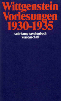 Vorderes Coverbild Vorlesungen 1930–1935