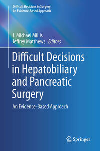 Vorderes Coverbild Difficult Decisions in Hepatobiliary and Pancreatic Surgery