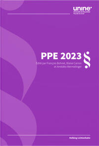Vorderes Coverbild PPE 2023