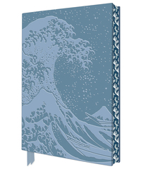Vorderes Coverbild Exquisit Premium Skizzenbuch: Katsushika Hokusai, Die große Welle