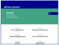 Vorderes Coverbild eFokus Sprache 1