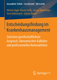 Vorderes Coverbild Entscheidungsfindung im Krankenhausmanagement