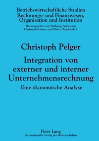 Vorderes Coverbild Integration von externer und interner Unternehmensrechnung