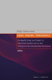 Vorderes Coverbild Krieg, Frieden, Terrorismus