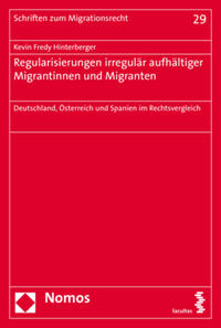 Vorderes Coverbild Regularisierungen irregulär aufhältiger Migrantinnen und Migranten