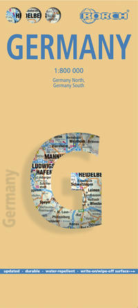 Vorderes Coverbild Germany, Deutschland, Borch Map