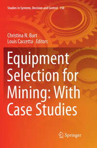 Vorderes Coverbild Equipment Selection for Mining: With Case Studies