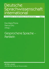 Vorderes Coverbild Gesprochene Sprache – Partikeln