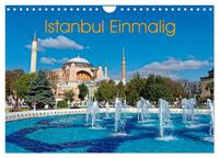 Vorderes Coverbild Istanbul Einmalig (Wandkalender 2025 DIN A4 quer), CALVENDO Monatskalender