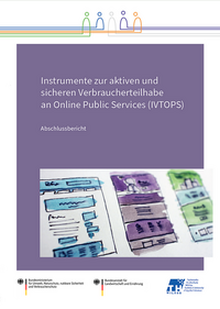 Vorderes Coverbild Instrumente zur aktiven und sicheren Verbraucherteilhabe an Online Public Service (IVTOPS)
