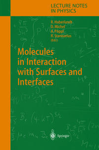 Vorderes Coverbild Molecules in Interaction with Surfaces and Interfaces