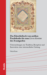 Vorderes Coverbild Das Künstlerbuch vom antiken Prachtkodex bis zum Livre d'artiste der Avantgarden