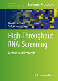 Vorderes Coverbild High-Throughput RNAi Screening