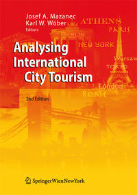 Vorderes Coverbild Analysing International City Tourism