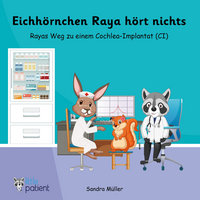 Vorderes Coverbild Eichhörnchen Raya hört nichts