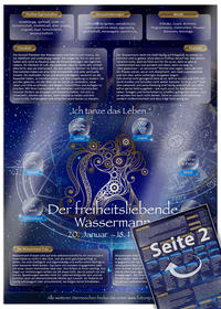 Vorderes Coverbild Sternzeichen Geschenk [Wassermann]