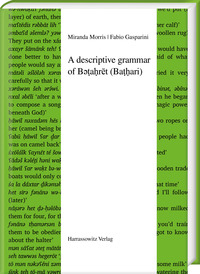 Vorderes Coverbild A descriptive grammar of B??a?ret (Ba??ari)