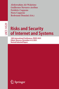 Vorderes Coverbild Risks and Security of Internet and Systems