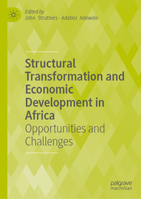 Vorderes Coverbild Structural Transformation and Economic Development in Africa