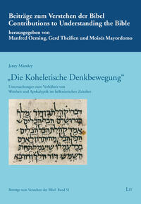 Vorderes Coverbild "Die Koheletische Denkbewegung"