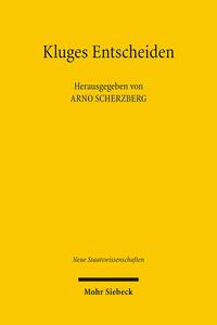 Vorderes Coverbild Kluges Entscheiden