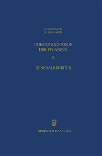 Vorderes Coverbild Chemotaxonomie der Pflanzen