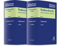Vorderes Coverbild Münchener Kommentar zum Wettbewerbsrecht