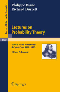 Vorderes Coverbild Lectures on Probability Theory