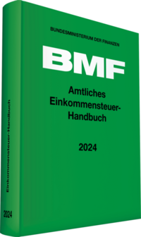 Vorderes Coverbild Amtliches Einkommensteuer-Handbuch 2024