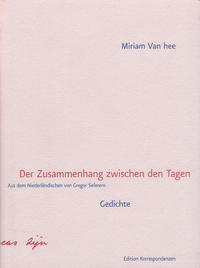 Vorderes Coverbild Der Zusammenhang zwischen den Tagen