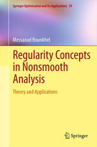 Vorderes Coverbild Regularity Concepts in Nonsmooth Analysis