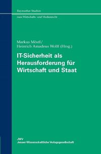 Vorderes Coverbild IT-Sicherheit als Herausforderung für Wirtschaft und Staat