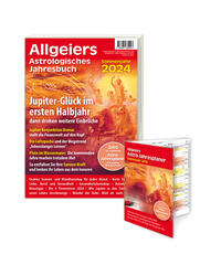 Vorderes Coverbild Allgeiers Astrologisches Jahresbuch 2024