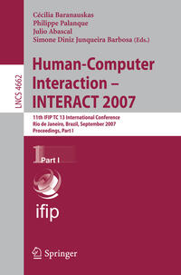 Vorderes Coverbild Human-Computer Interaction - INTERACT 2007
