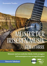 Vorderes Coverbild Meister der irischen Musik für Gitarre