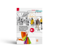 Vorderes Coverbild Textilhandel – professionell beraten und verkaufen + TRAUNER-DigiBox