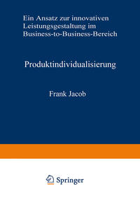 Vorderes Coverbild Produktindividualisierung