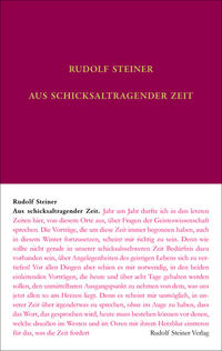 Vorderes Coverbild Aus schicksaltragender Zeit