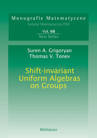 Vorderes Coverbild Shift-invariant Uniform Algebras on Groups