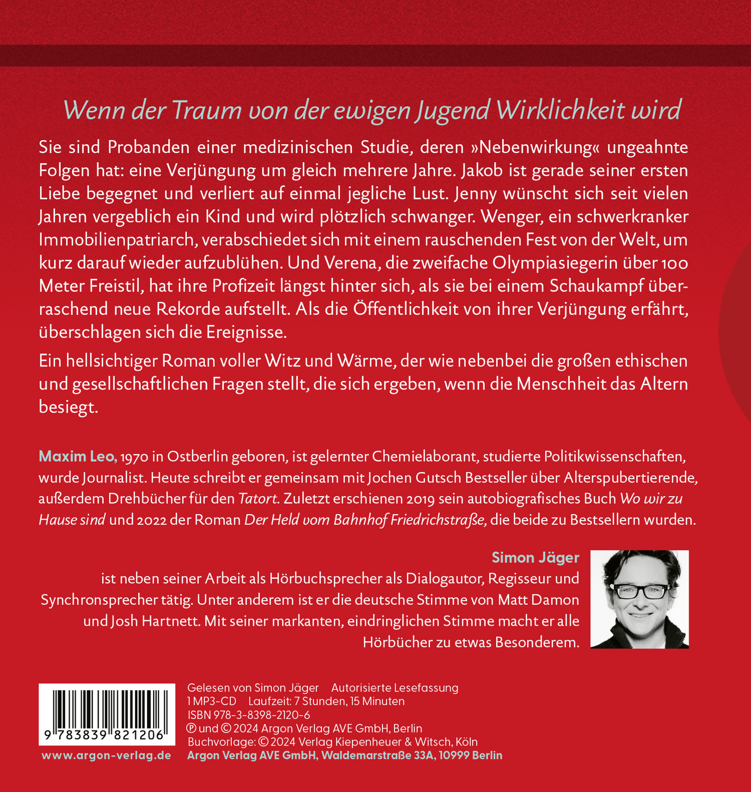 Rückseitencover Wir werden jung sein