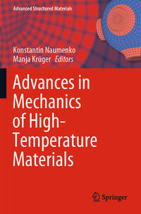 Vorderes Coverbild Advances in Mechanics of High-Temperature Materials